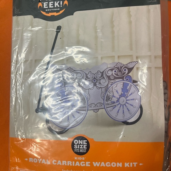 EEK! Boutique Royal Carriage Wagon Kit - Purple and Black - Picture 6 of 7